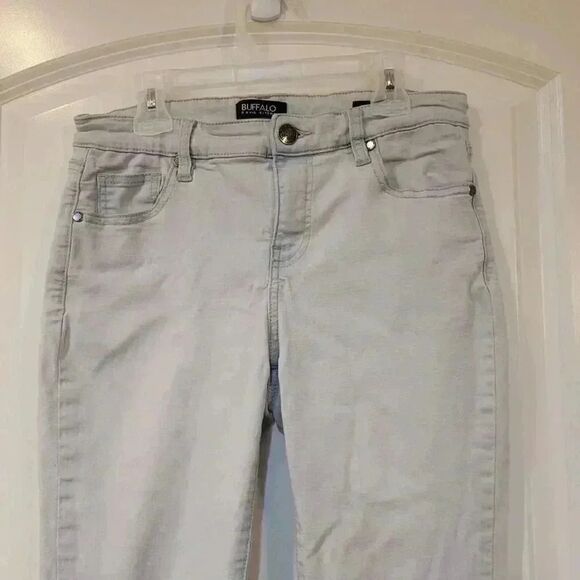 𝅺Buffalo David Bitton Women's Light Blue Cotton/Spandex Blend Midrise Super Sof - Picture 6 of 10